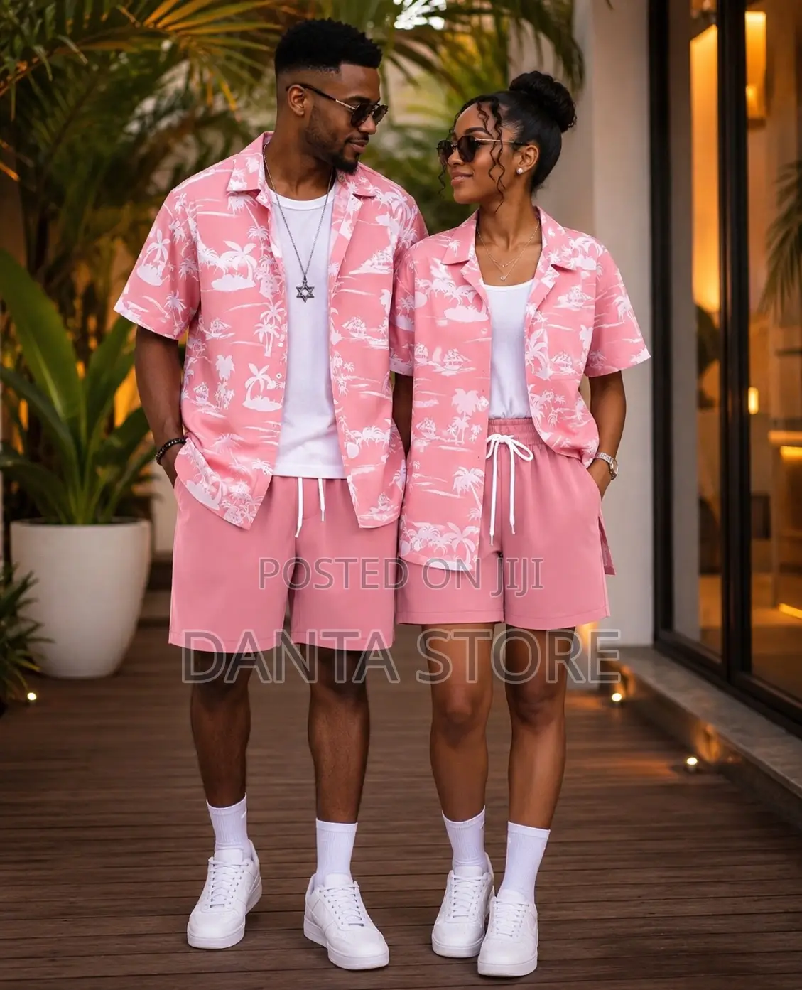Summer Suits Unisex Couple Set