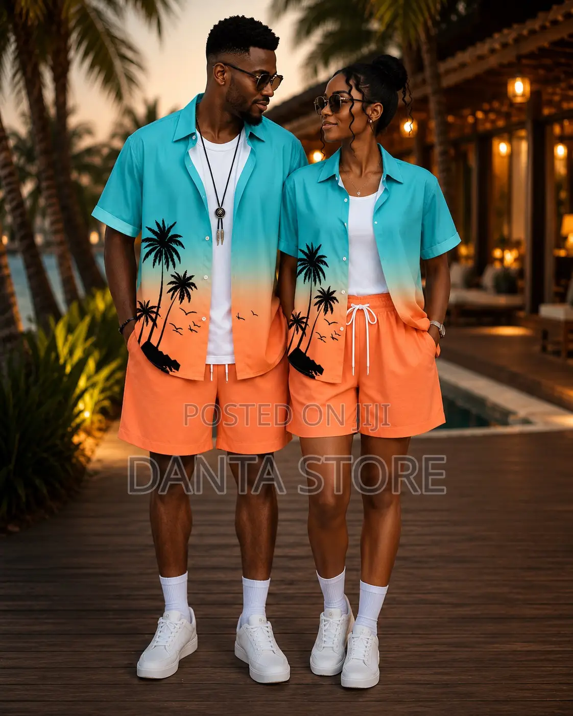 Summer Suits Unisex Couple Set