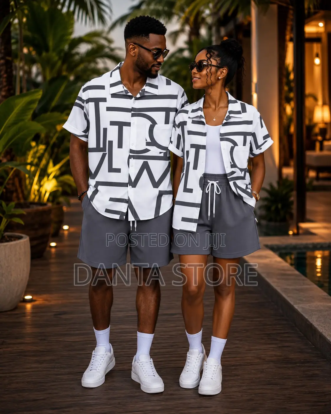 Summer Suits Unisex Couple Set