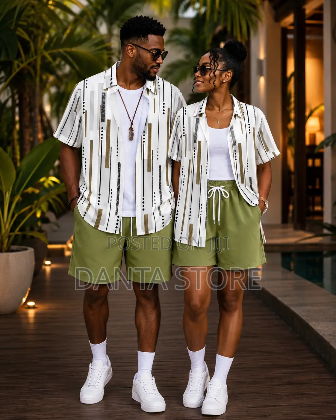 Summer Suits Unisex Couple Set