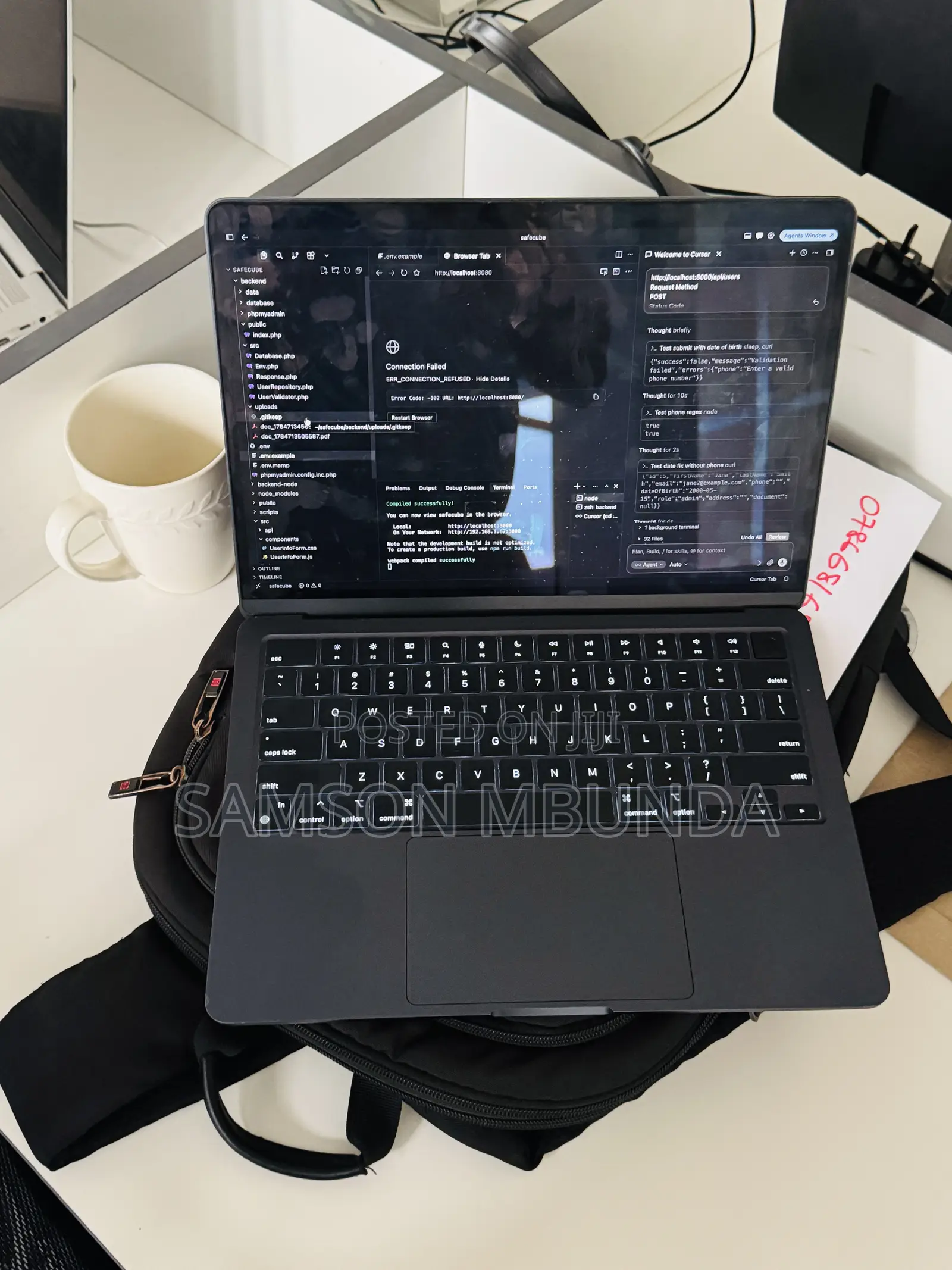 Laptop Apple MacBook Air 2022 M2 8GB Apple M2 SSD 256GB
