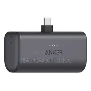 Anker Nano Powerbank ( 22.5W,5000mAH, Built-in-USB-C Connector)