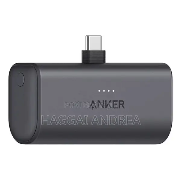 Anker Nano Powerbank ( 22.5W,5000mAH, Built-in-USB-C Connector)