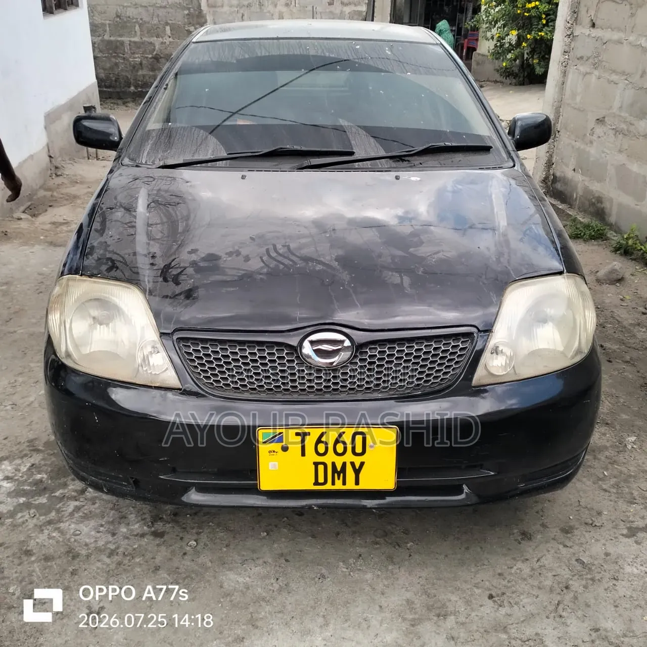 Toyota Corolla RunX 2006 Black