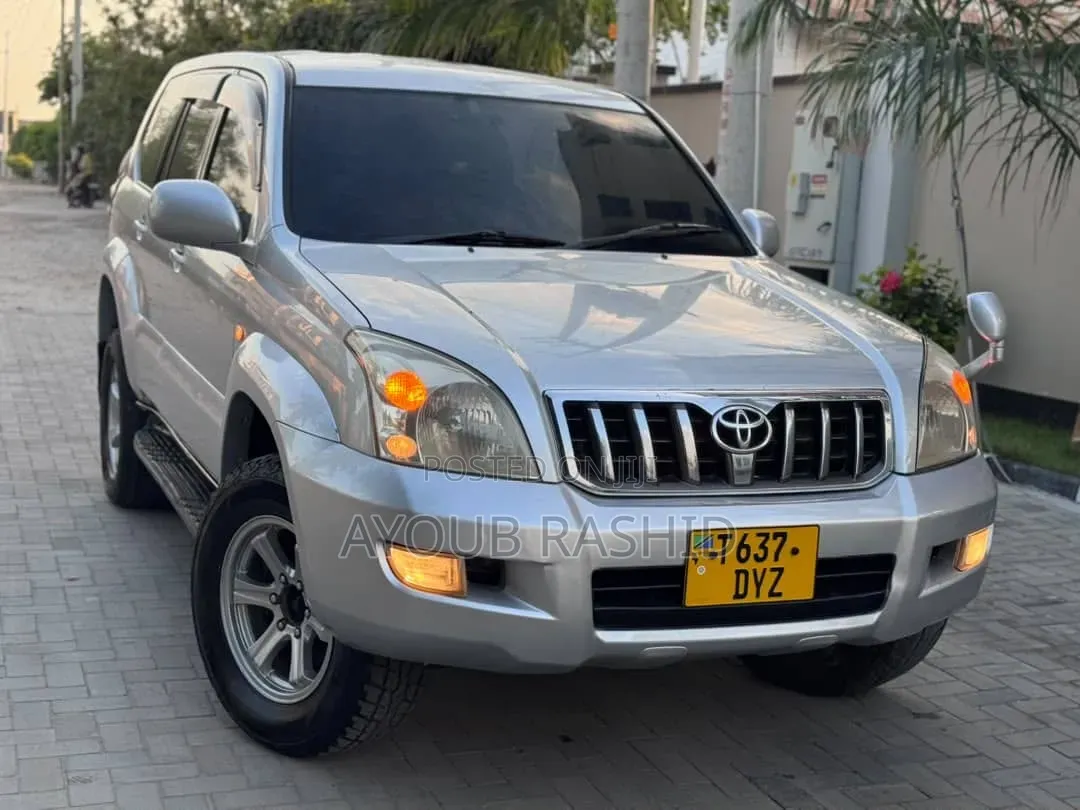 Toyota Land Cruiser Prado 2004 Silver