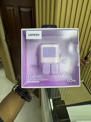 UGREEN Nexode RG 65W GaN Fast Charger – 3 Ports - Brand New