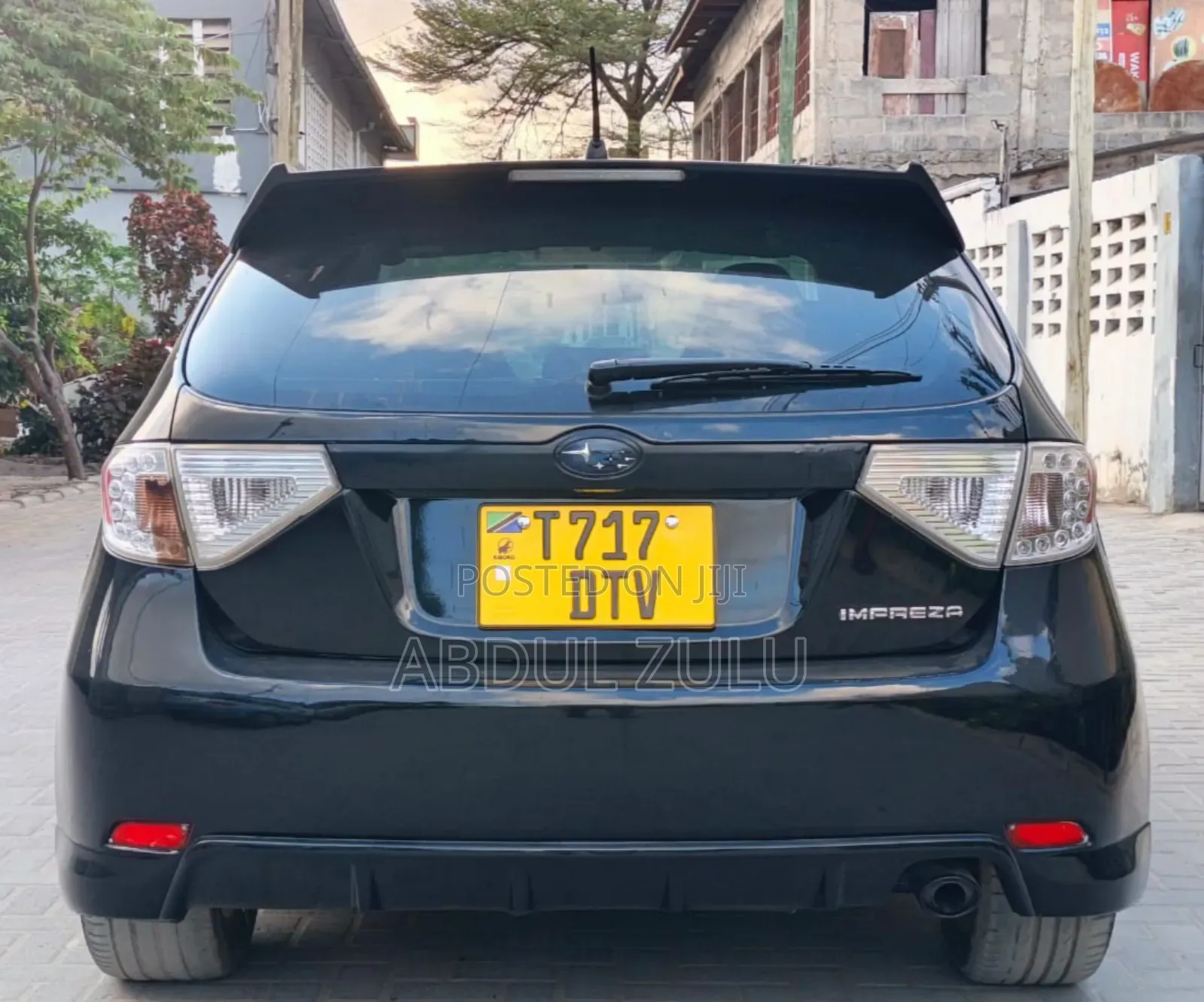 Subaru Impreza 2008 Black