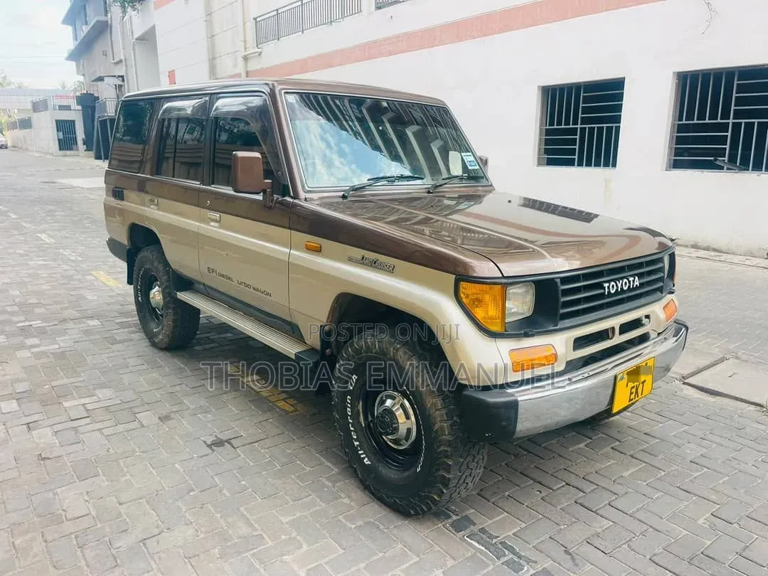 Toyota Land Cruiser Prado 1999 Brown