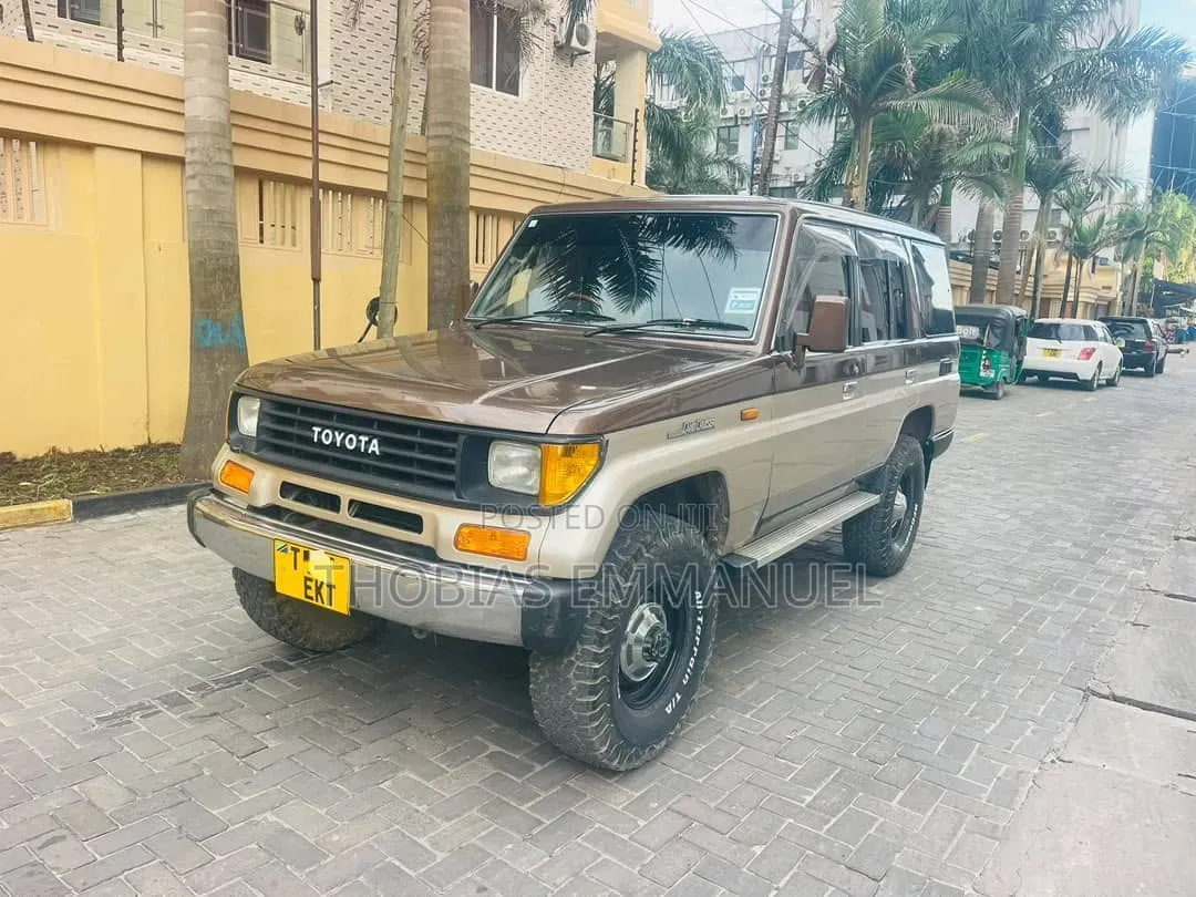 Toyota Land Cruiser Prado 1999 Brown