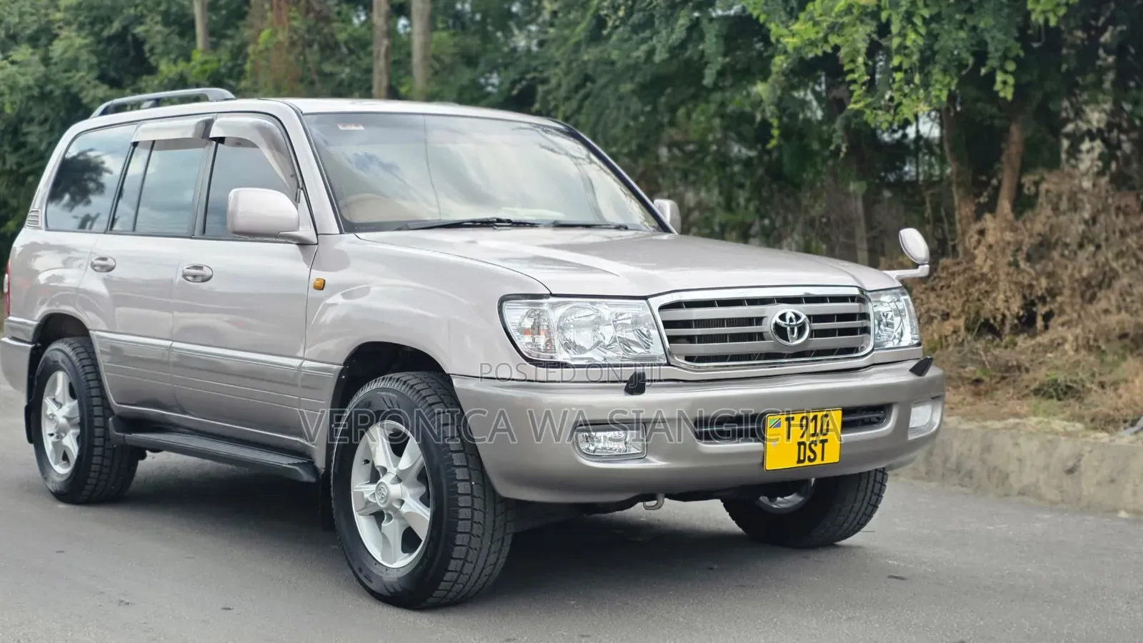 Toyota Land Cruiser Prado 2002 Silver