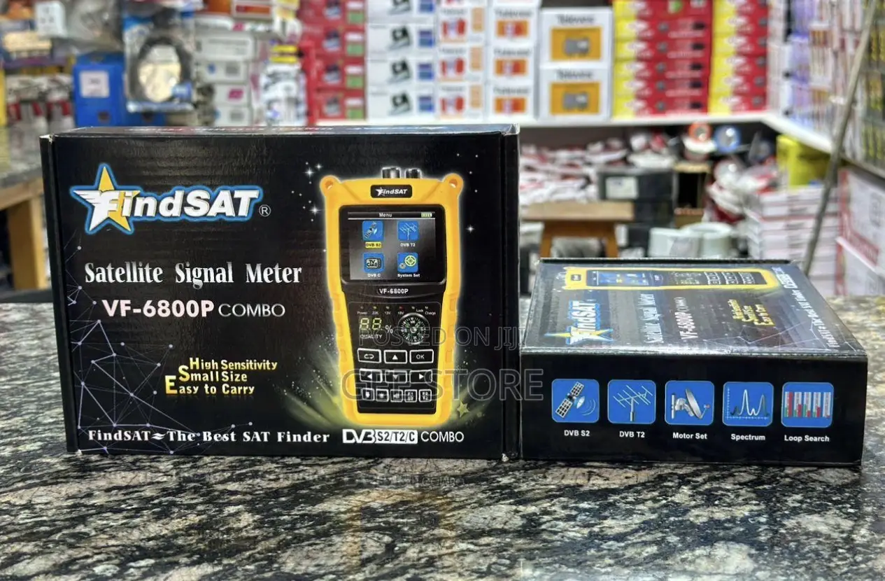 Findsat VF-6800P Digital Satellite Signal Meter Combo
