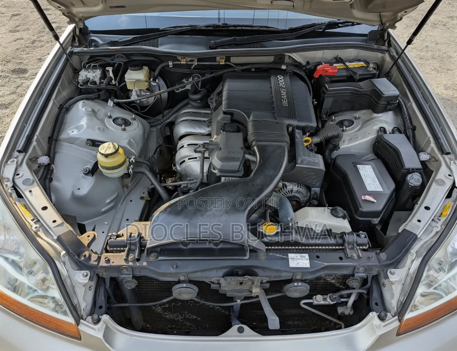 Toyota Mark II 2004 Silver