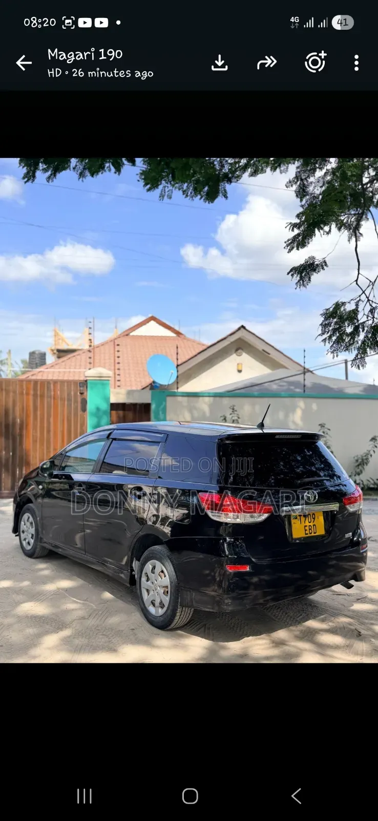 Toyota Wish 2010 Black