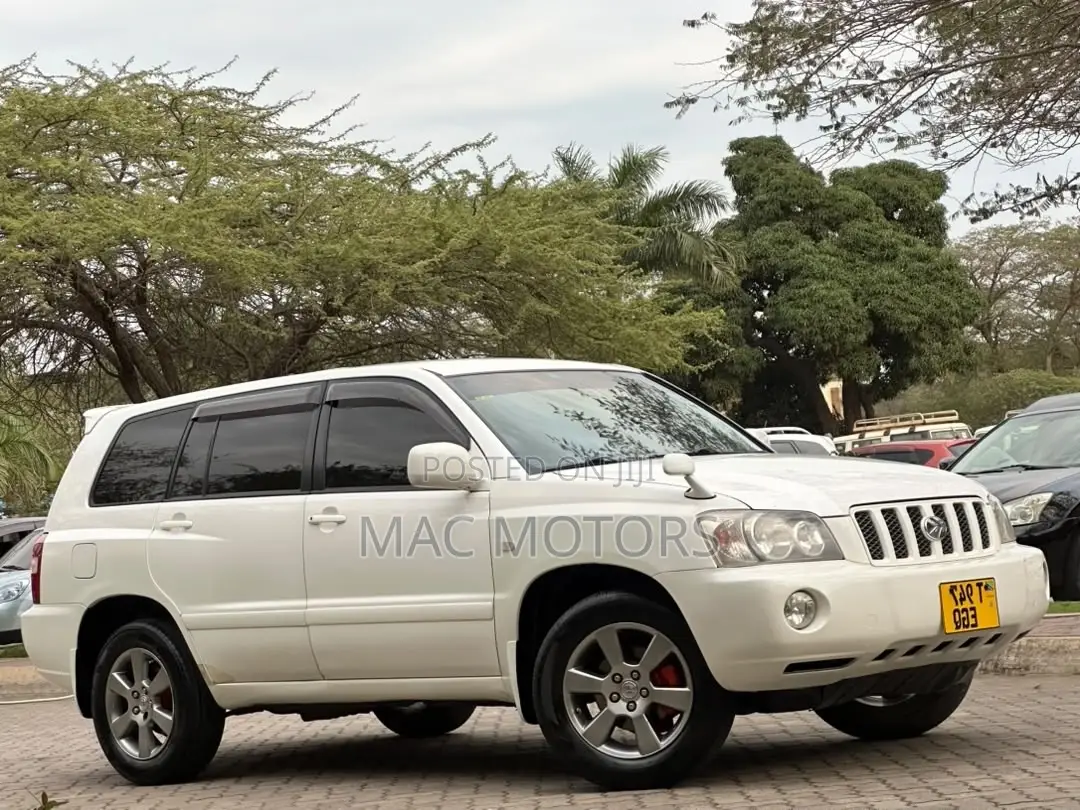 Toyota Kluger 2003 White