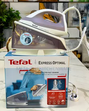 Tefal Steam Iron Station 2200w Express Optimal Sv4111m0
