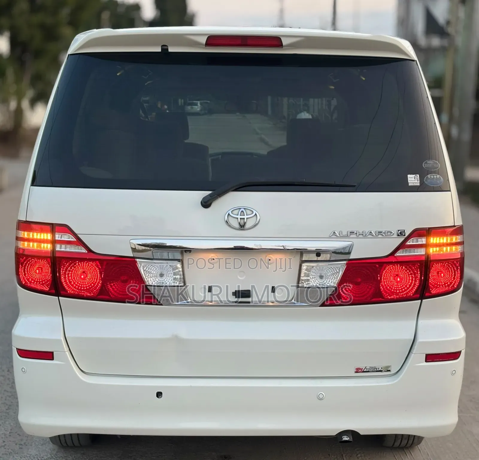 Toyota Alphard 2007 White
