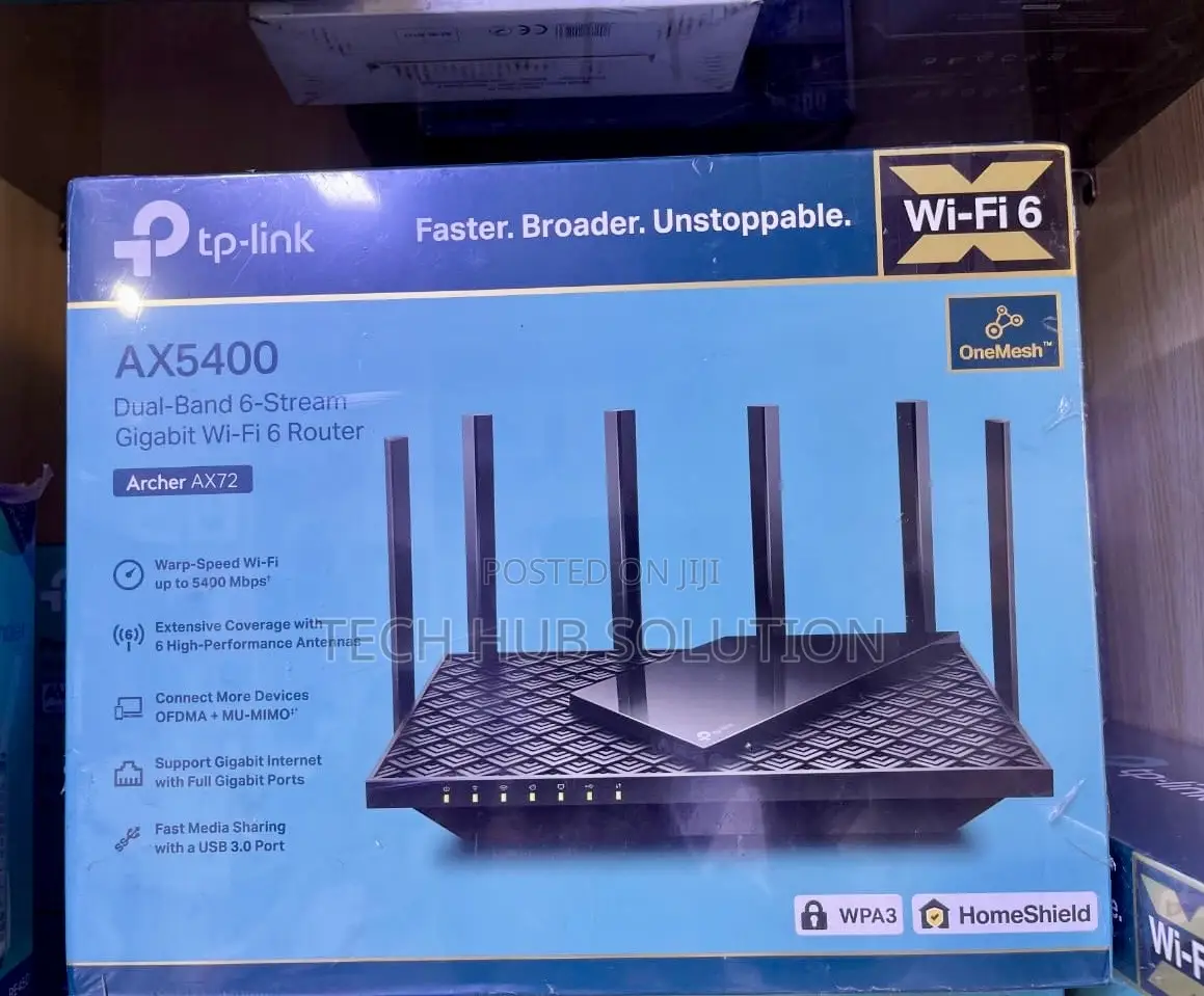 TP-Link AX5400 Dual-Band Wi-Fi 6 Router