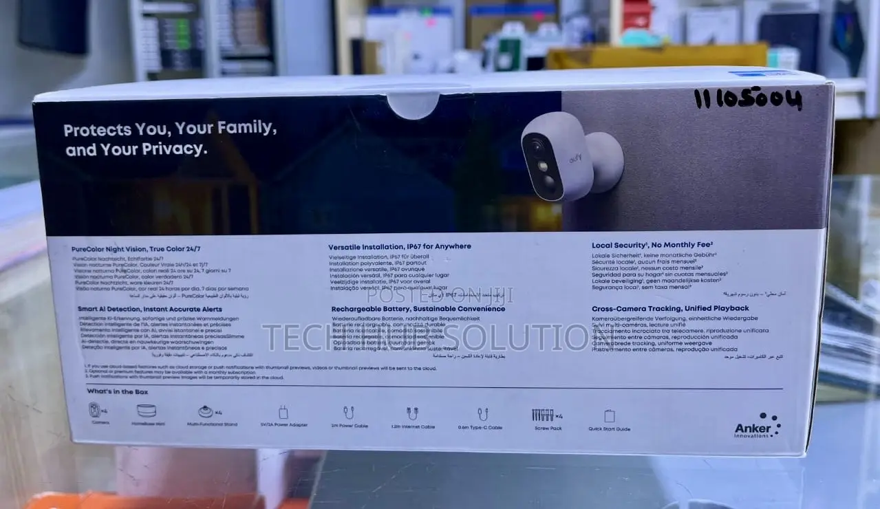 eufyCam C35 4-Cam Kit Wireless Security System