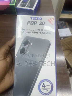 New Tecno Pop 20 64 GB Black