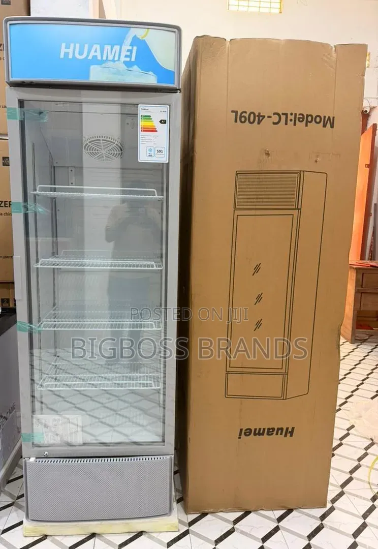 Huamei Showcase Fridge 409 Liters [Single Door]
