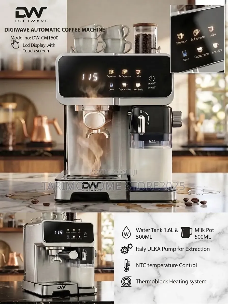 *Digiwave Fully Automatic Coffee Machine