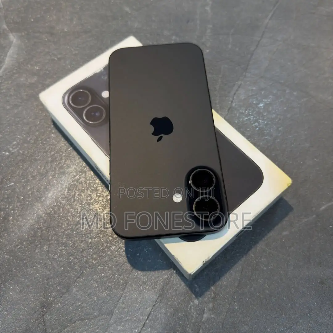New Apple iPhone 16 128 GB Black