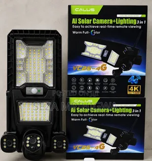 *Calus Solar 4g Camera + Lighting* Model:- *Vc25-4g