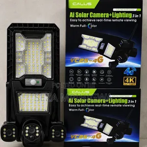 *Calus Solar 4g Camera + Lighting* Model:- *Vc25-4g