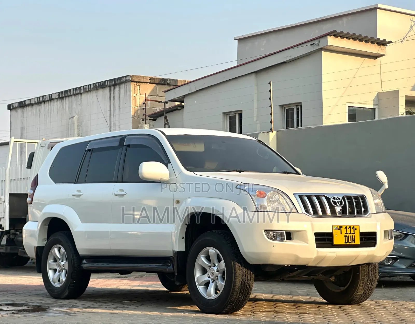 Toyota Land Cruiser 2003 White