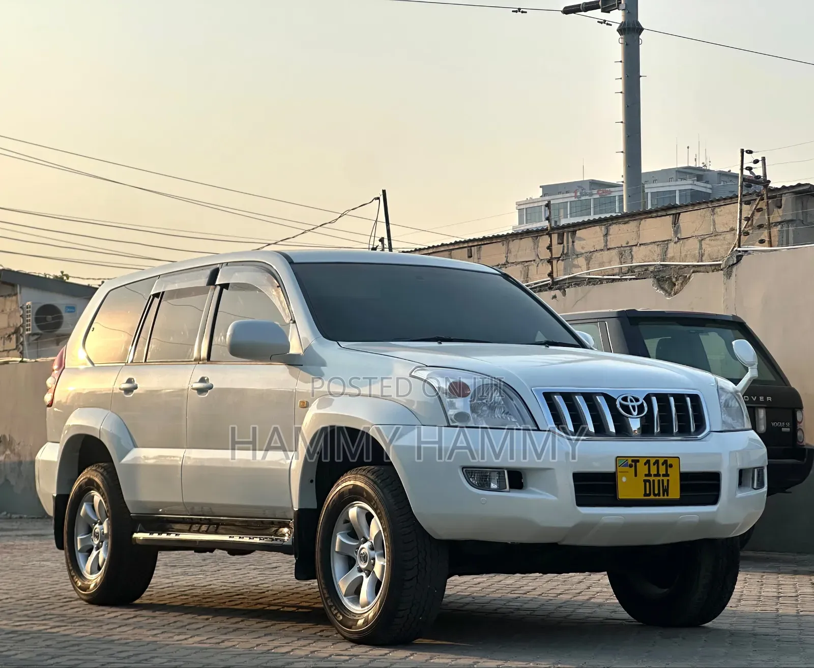 Toyota Land Cruiser 2003 White