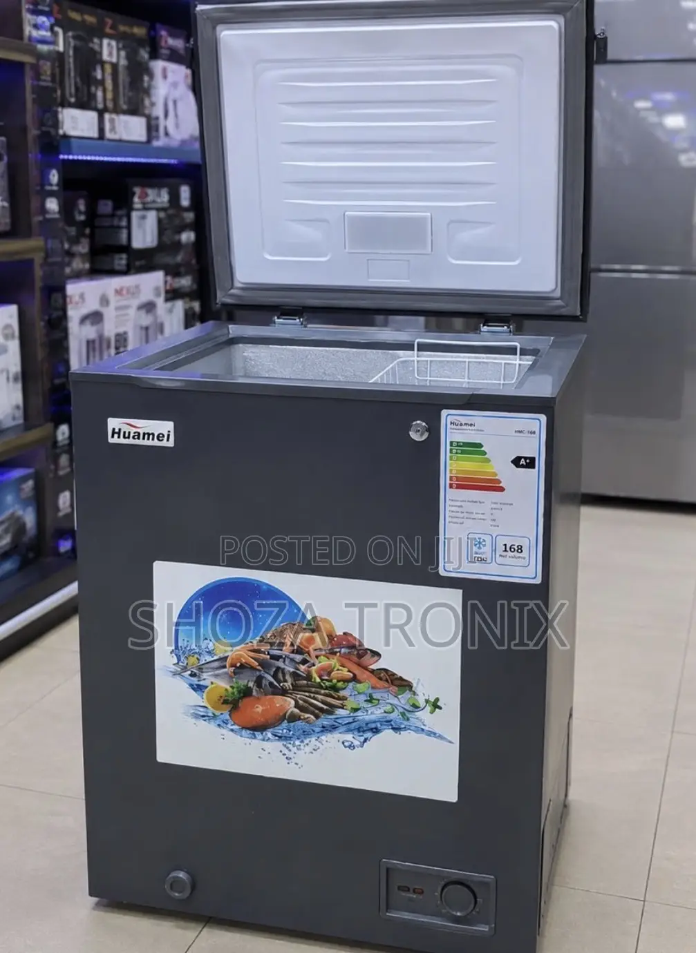 *Huamei Freezer 100l