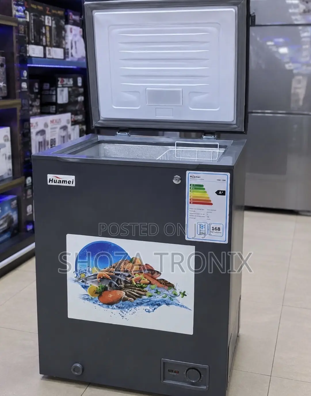 *Huamei Freezer 100l