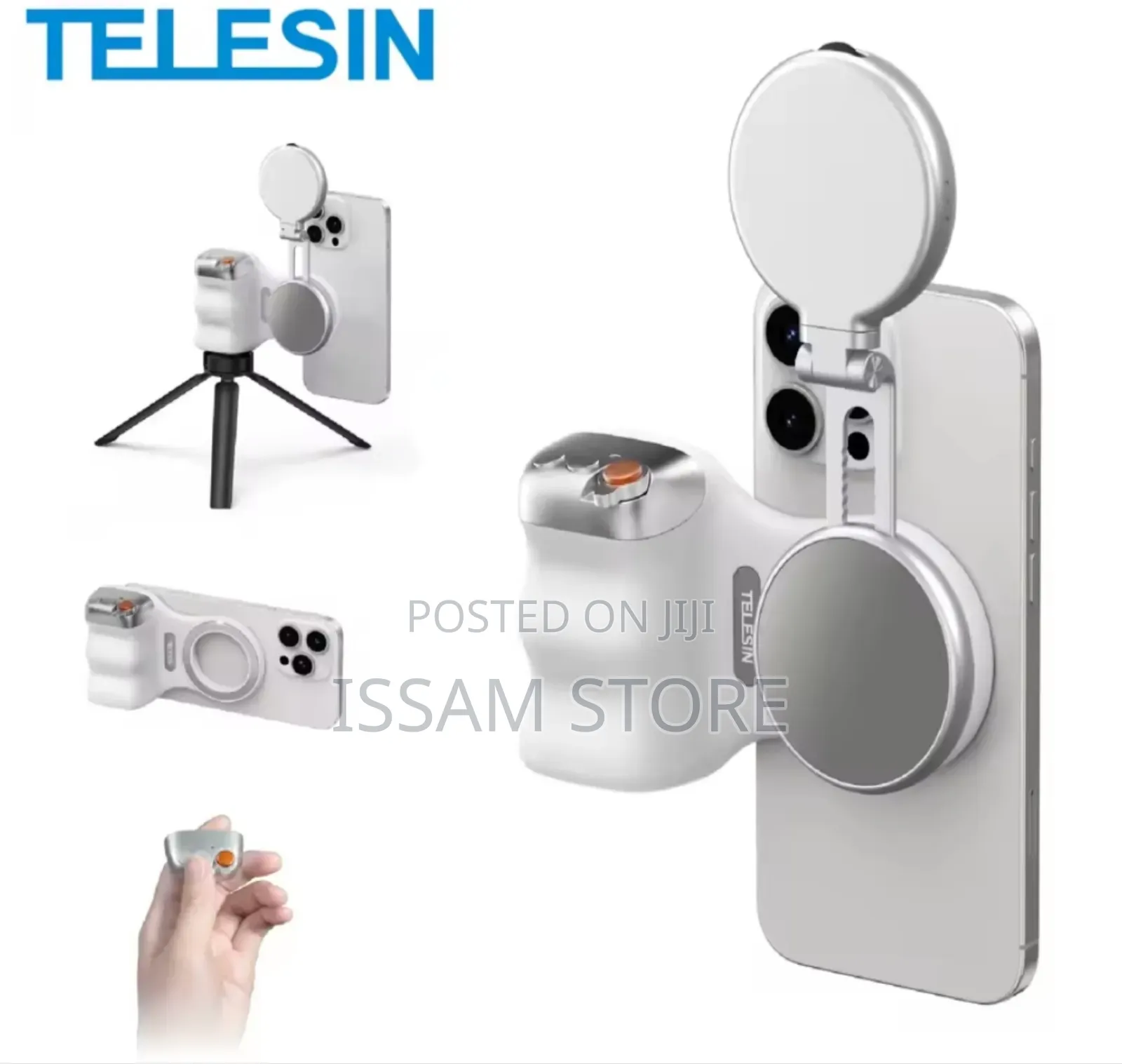 Magnetic Phone Camera Grip