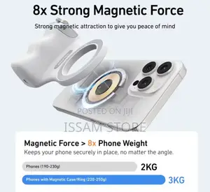 Magnetic Phone Camera Grip