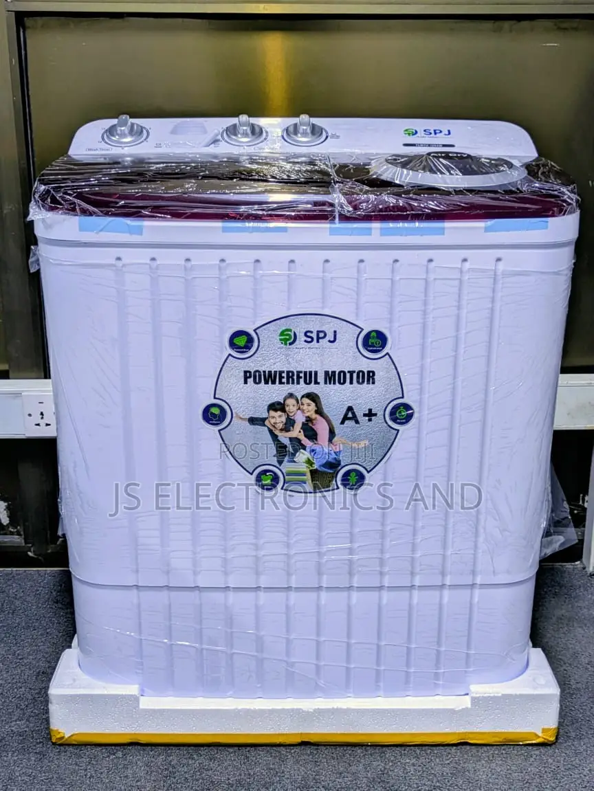 SPJ Washing Mashine Manual 8Kg Wash and Spin One Years Warranty