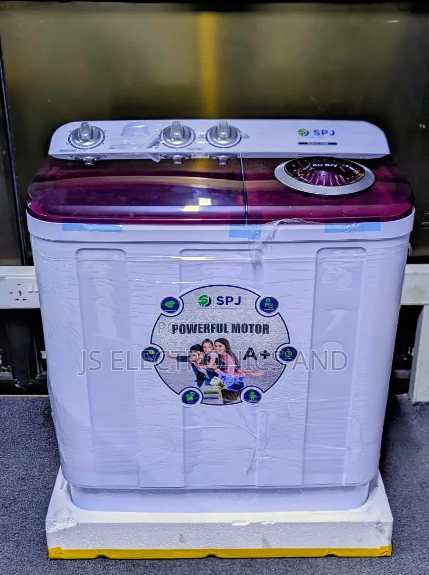 SPJ Washing Mashine Kg 10 Manual Wash and Spin One Year Warranty