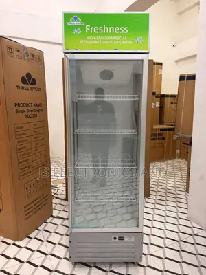 Three Rivers Showcase Fridge 300 Liter Single Door