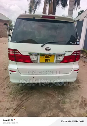 Toyota Alphard 2008 White