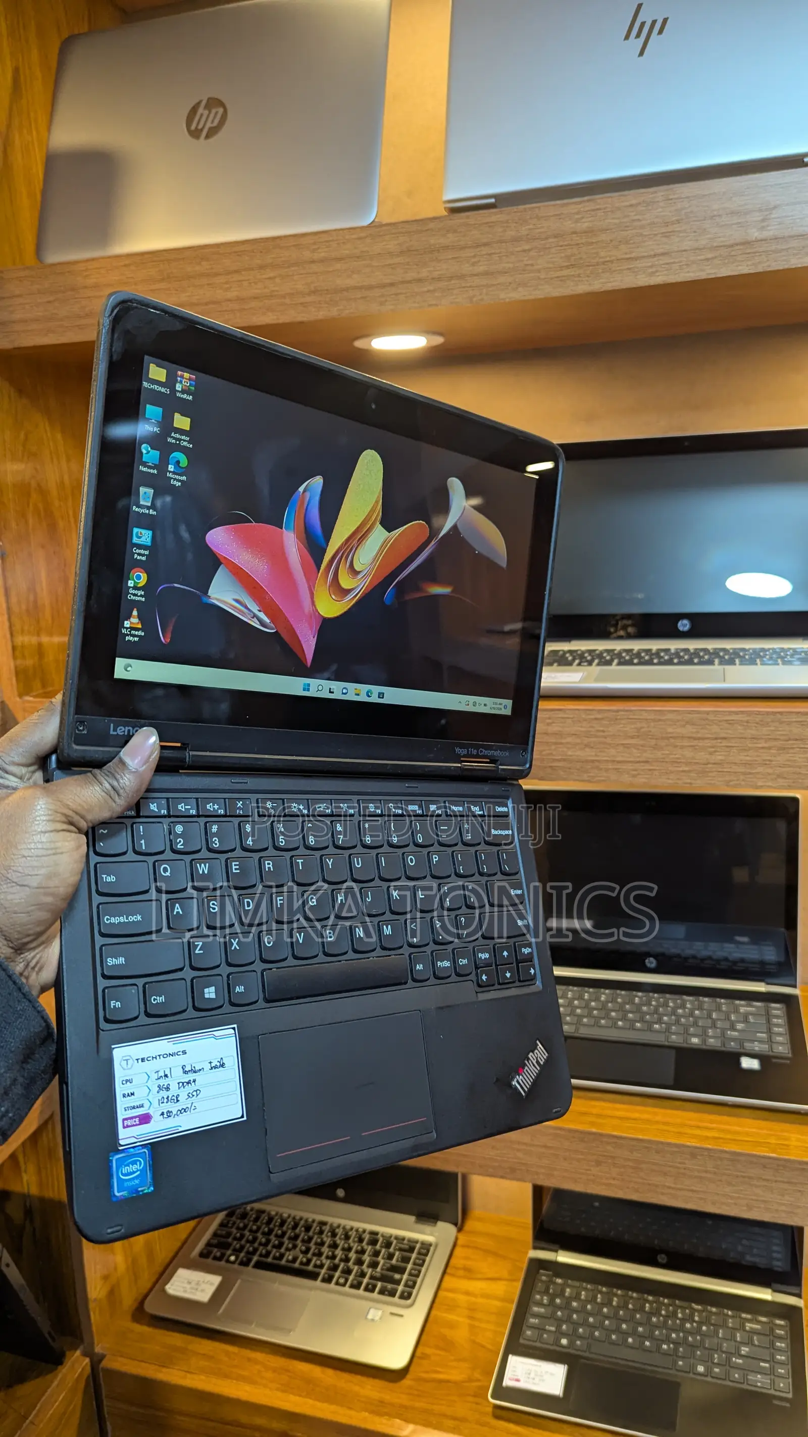 New Laptop Lenovo Yoga 11e 8GB Intel Celeron SSD 128GB