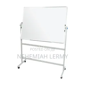 White Board With Stand (90×120)