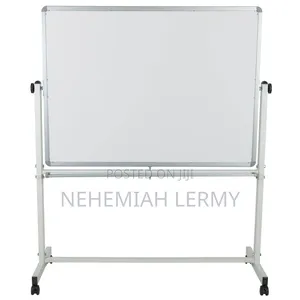 White Board With Stand (90×120)