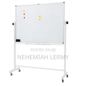 White Board With Stand (90×120)