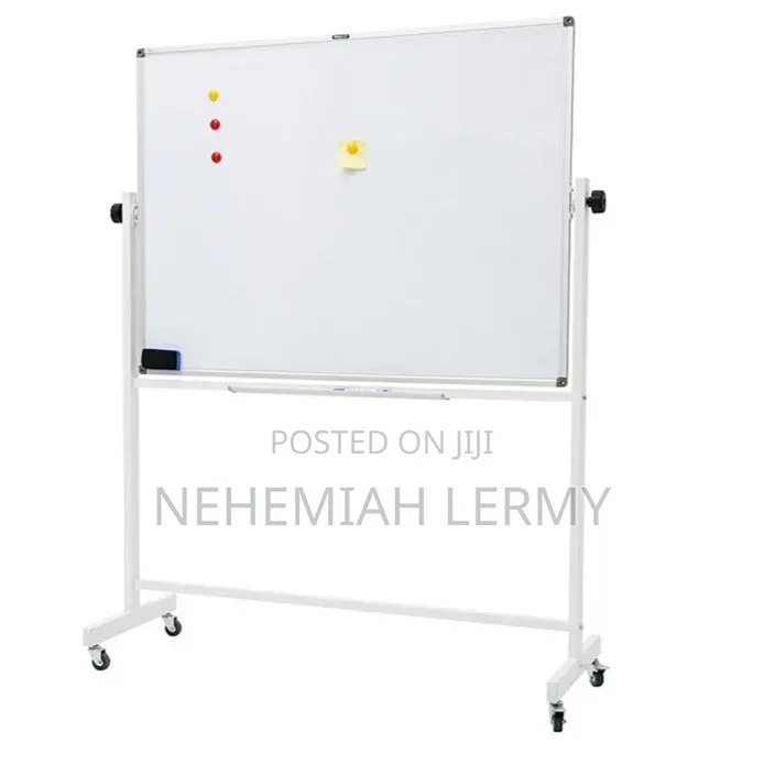 White Board With Stand (90×120)