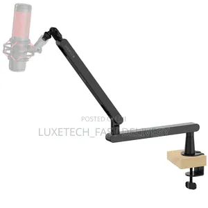 Professional Low Profile Podcast Microphone Boom Arm Stand