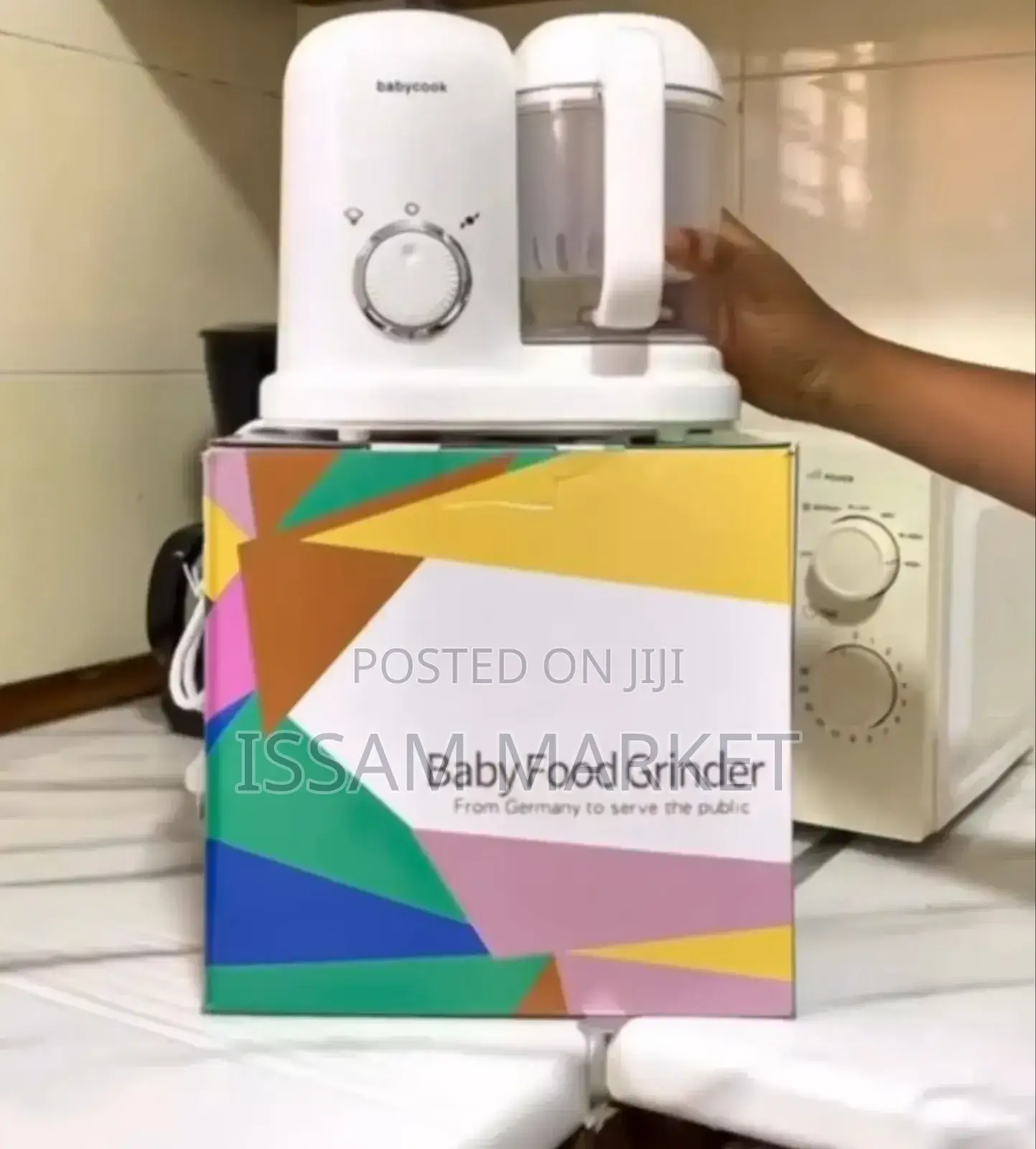 4-in-1 Baby Food Grinder Steamer