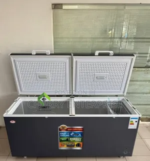 AERO Chest Freezer Doyble Door 600L ACF 600 for Business and Home Use