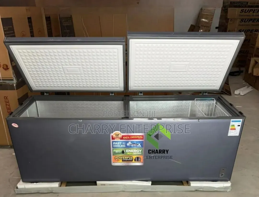 Aero Acf900 Double Door Chest Freezer 900l Powerful for Butcher or Any
