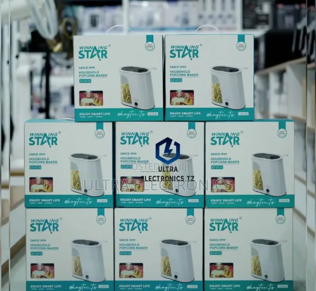 Winning Star Popcorn Maker Machine Home Use