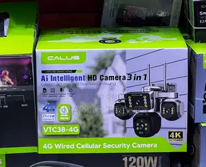 Calus Ai Solar CCTV Camera Vtc38-4g 3 in 1
