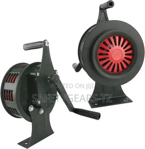 Manual Siren Alarm, Hand Crank Type, Handheld Alarm, No Power Supply